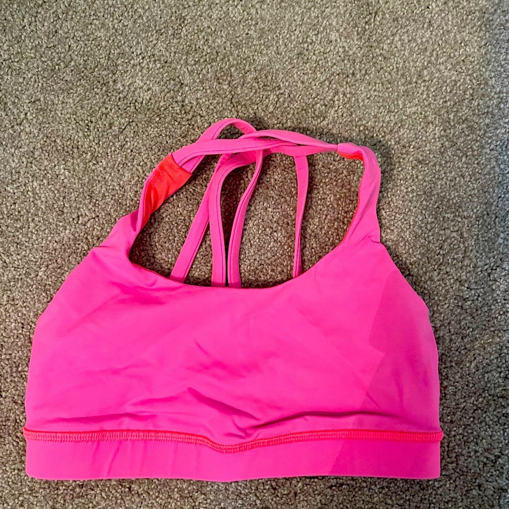 Hot Pink Energy Bra